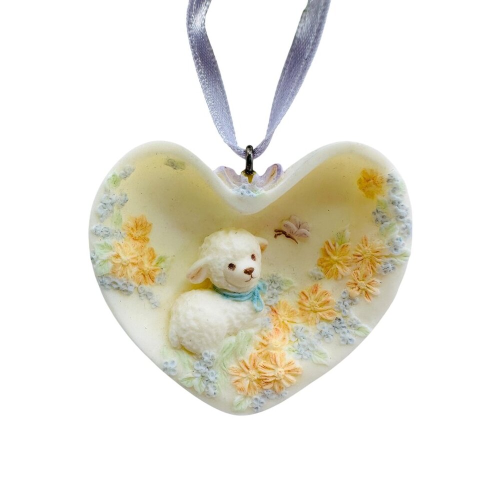 Hallmark Keepsake Promise of Easter Series Ornament 1992 Vintage w/ Box Lamb